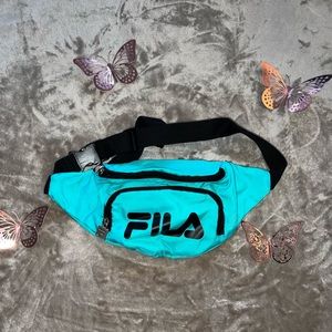 Teal FILA Fanny Pack